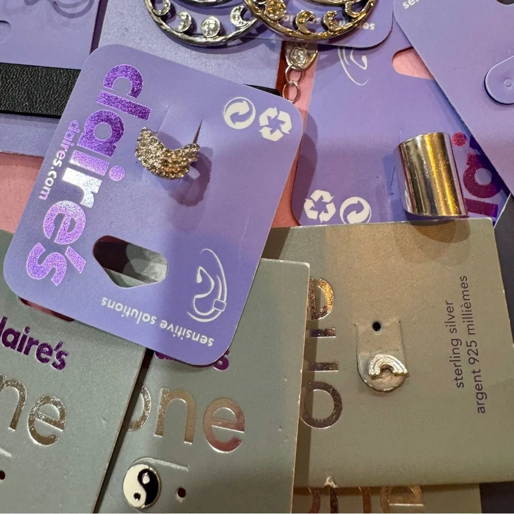 NWT Claire’s Dark Academia Goth Jewelry Lot - Picture 8 of 13